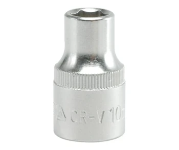 NASADKA KRÓTKA 6-KĄTNA CHROMOWANA 1/2'' 10MM YATO YT-1203