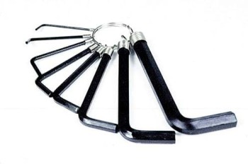 KLUCZE IMBUSOWE KOMPLET 10 SZTUK 2 - 10MM TOYA W-56380
