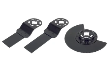 Zestaw brzeszczotów do urządzeń oscylacyjnych: drewno, metal, tworzywo WOLFCRAFT 3992000