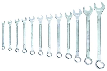 KOMPLET KLUCZY PŁASKO-OCZKOWYCH 25-SZTUK 6-32MM TOP TOOLS 35D370