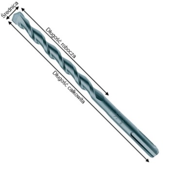 WIERTŁO SDS-PLUS 10*260MM MAKITA D-00197