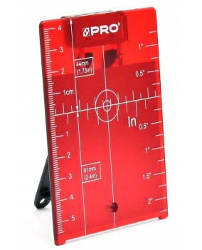 TARCZA CELOWNICZA LT-R105 Z PODPÓRKĄ I MAG. DO LASERÓW CZERW PRO 100-38-125