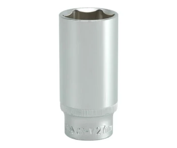 NASADKA DŁUGA 6-KĄTNA CHROMOWANA 1/2'' 27MM YATO YT-1238