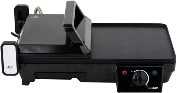 GRILL ELEKTRYCZNY STOŁOWY 2W1, 2000W, 40.5*25CM LUND W-67455