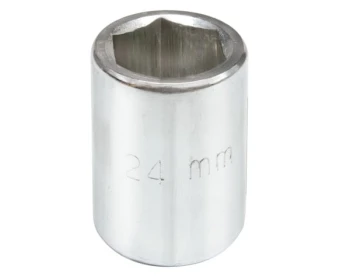 NASADKA KRÓTKA 6-KĄTNA CHROMOWANA 3/4'' 32MM TOYA W-53440