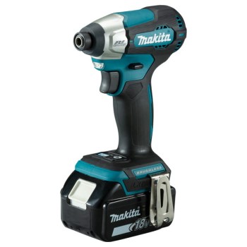 WKRĘTARKA UDAROWA AKUMULATOROWA 1/4'' 140NM 18V 2*3.0AH MAKITA DTD157RFJ