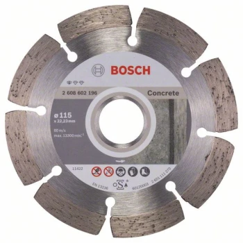 TARCZA DIAMENTOWA STANDARD FOR CONCRETE 115MM BOSCH 2608602196