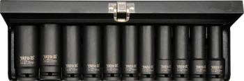 KOMPLET NASADEK UDAROWYCH 1/2'' DŁUGICH 11-SZTUKOWY YATO YT-1054