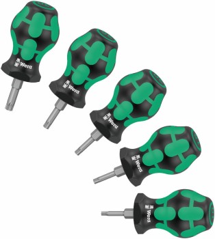 ZESTAW WKRĘTAKÓW TORX STUBBY SET TX 1, 5 CZĘŚĆ WERA W05008876001