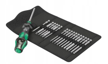 ZESTAW WKRĘTAKÓW KRAFTFORM KOMPAKT TURBO 1, 19 CZĘŚĆ WERA W05057482001
