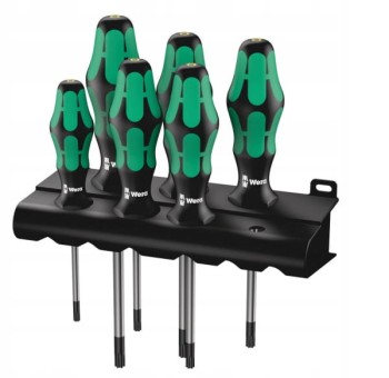 ZESTAW WKRĘTAKÓW KRAFTFORM Z FUNKCJĄ PRZYTRZYMUJĄCĄ 6CZ WERA W05028059001