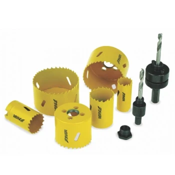 ZESTAW OTWORNIC BI-METALOWYCH 9 SZT. DEDRA DED08WZ01
