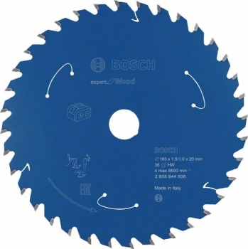 TARCZA PILARSKA EX WO H 165*20*36 BOSCH 2608644508