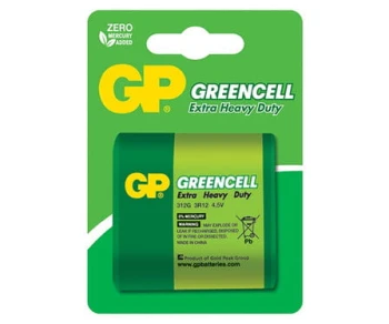 BATERIA PŁASKA GREENCELL 4.5V 3R12 GP BATTERY GP 312G-U1