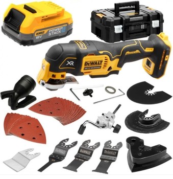 AKUMULATOROWE NARZĘDZIE WIELOFUNKCYJNE 18V XR 1*1.7AH TSTAK DEWALT DCS356E1T
