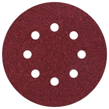 Papier szlifierski 125 mm - gr. 400, perforowany, na rzep 5 szt. WOLFCRAFT 2072000
