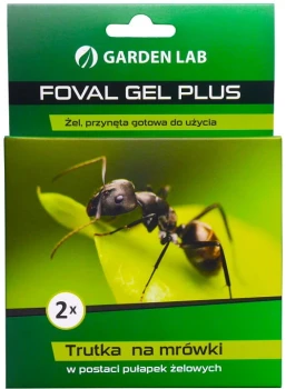 PUŁAPKI OWADOBÓJCZE NA MRÓWKI 2SZT FOVAL GEL PLUS UN GL-IN01