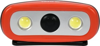 REFLEKTOR PRZENOŚNY Z GŁOŚNIKIEM 2X15W, 2000LM, LI-ION,IP44 YATO YT-81808