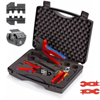 WALIZKA NARZĘDZIOWA DO FOTOWOLTAIKI MULTI-CONTACT 4, 7CZ. KNIPEX KN 97 91 042