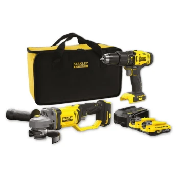 ZESTAW SFMCD700 + SFMCG400 18V V20 2*2.0AH STANLEY S/SFMCK471D2