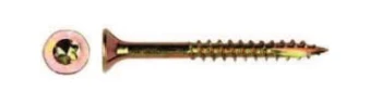 WKRĘT DO DREWNA OCYNK ŻÓŁTY NA TORX 6.0*150MM T30 UN 510 6.0*150*