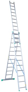 DRABINA ALUMINIOWA 3-ELEMENTOWA 841CM 12+12+12 SZCZEBLI DRABEX DR4212