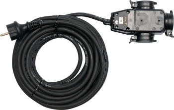 PRZEDŁUŻACZ IP44 10M 3G1.5 Z ROZDZIELACZEM YATO YT-8116