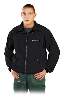 BLUZA Z POLARU HONEYB CZARNY ROZMIAR XXL UN BHP P.HOBXXL