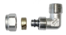 KOLANO 90 PEX/PEX GWINT ZEWĘTRZNY 1/2*16*2 WKŁADKA ALU. UN H/PA-05-002