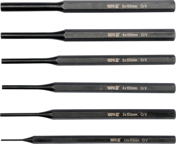 ZESTAW WYBIJAKÓW 6CZ YATO YT-47121