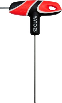 KLUCZ TRZP HEX (KULKA) Z RĘKOJEŚCIĄ 5MM YATO YT-05590