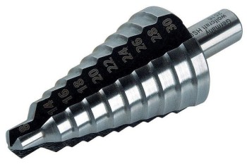 WIERTŁO STOPNIOWE HSS 8-30MM TRZPIEŃ 10MM WOLFCRAFT 2516000