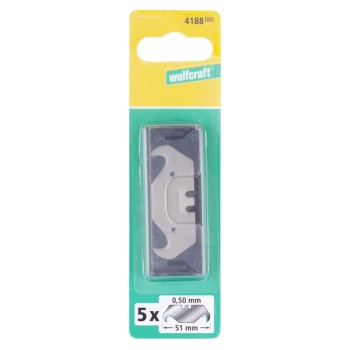 Ostrze haczykowe 51 mm/0.50 mm 5 szt. WOLFCRAFT 4188000
