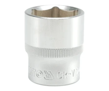 NASADKA KRÓTKA 6-KĄTNA CHROMOWANA 1/2'' 24MM YATO YT-1217