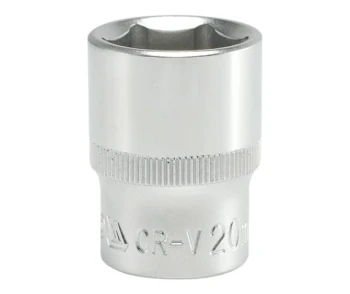 NASADKA KRÓTKA 6-KĄTNA CHROMOWANA 1/2'' 20MM YATO YT-1213