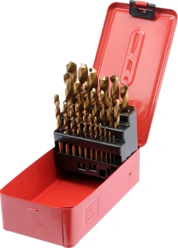 KOMPLET WIERTEŁ TYTANOWYCH DO METALU 1-13 25SZT. VOREL W-22340