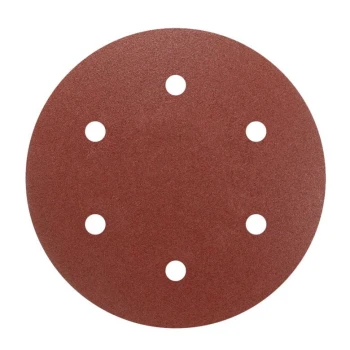 KRĄŻKI ŚCIERNE 225MM 5 SZTUK GR.100 Z OTWORAMI DEDRA DED7749C2