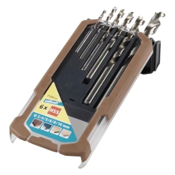 Zestaw wierteł do drewna 3 - 10 mm - professional 6 szt. WOLFCRAFT 7120000