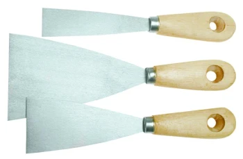 SZPACHELKI MALARSKIE KOMPLET 3-SZTUKOWY (3,5,8CM) TOP TOOLS 18B330