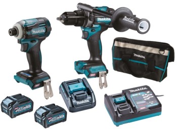 ZESTAW COMBO 40V XGT HP001G+TD001G 2*4.0AH TORBA MAKITA DK0114G201