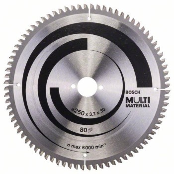 PIŁA TARCZOWA-T MULTI 250*3,2*30Z80 BOSCH 2608640516