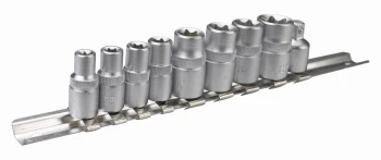 NASADKI TORX 1/4'', 3/4'' KOMPLET 9 CZĘŚCI TOPEX 39D375