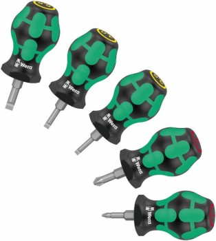 ZESTAW WKRĘTAKÓW STUBBY SET 1, 5SZT. WERA W05008870001