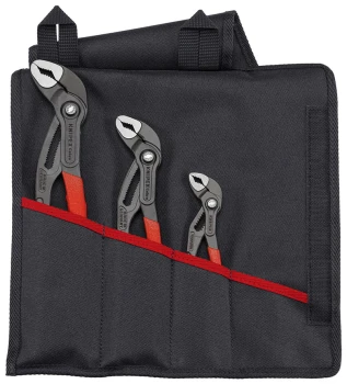 ZESTAW SZCZYPIEC DO RUR W ETUI 3-CZĘŚCIOWY 150,250,300MM KNIPEX KN 00 19 559