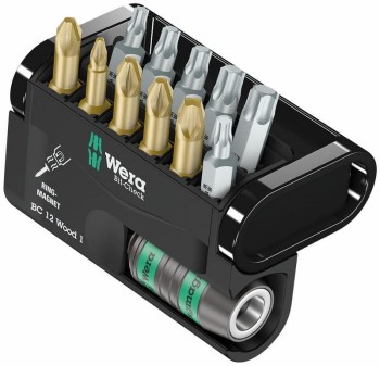 ZESTAW BITÓW BIT-CHECK 12 WOOD 1, 12CZ. WERA W05057423001