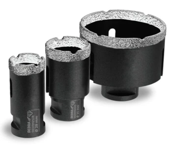 ZESTAW KORONEK DIAMENTOWYCH VACUUM BRAZED 28,35,68MM 3 SZT. DEDRA DED1592SZ05