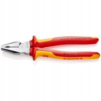 SZCZYPCE UNIWERSALNE 225MM O ZWIĘKSZONYM PRZEŁOŻENIU KNIPEX KN 02 06 225