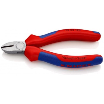 SZCZYPCE TNĄCE BOCZNE 125MM, POWLEKANE KNIPEX KN 70 02 125