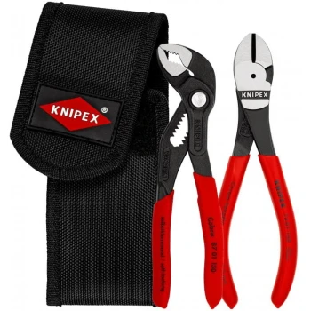 ZESTAW SZCZYPIEC MINI W ETUI NA PASEK 2SZT. KNIPEX KN 00 20 722