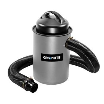 ODCIĄG WIÓRÓW I TROCIN 1100W 50 L GRAPHITE 59G611